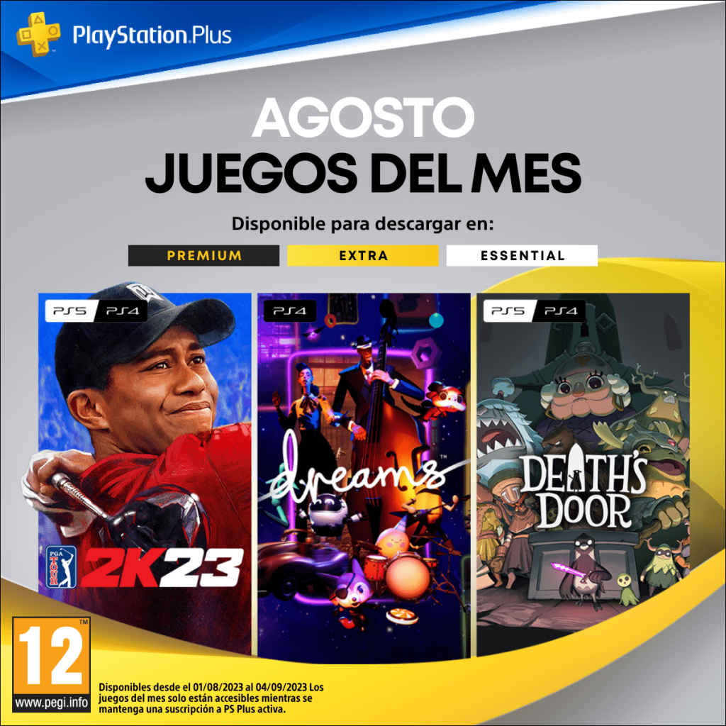 Estos son los juegos de PS Plus Extra y Premium para noviembre de 2023